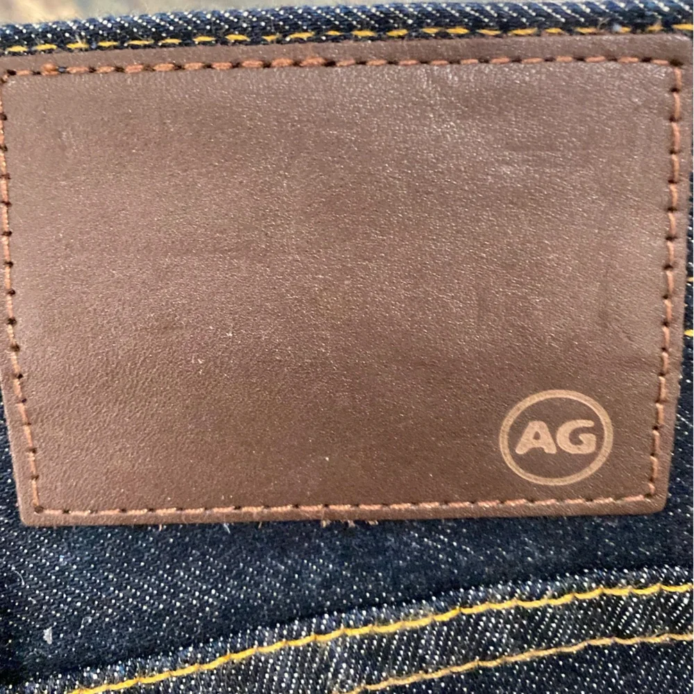 AG Adriano Goldschmied Jeans Mens 36 х 32 Blue Slim Straight Leg - Picture 11 of 17